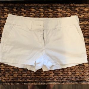 White Chino Loft shorts